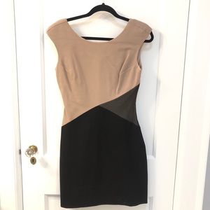 Colorblocked Sheath Dress - Size M
